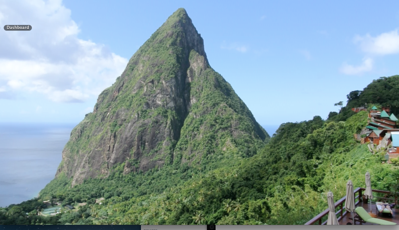 Pitons from Ladera