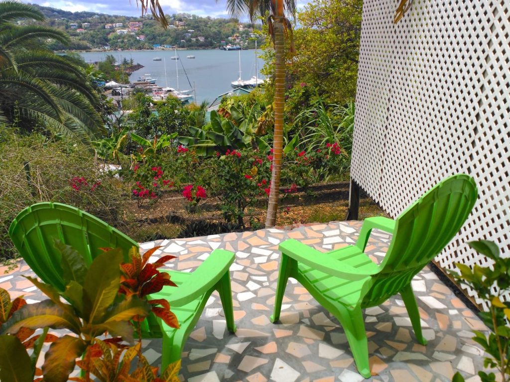 VigieVillas.com Long Term Rentals St. Lucia - ocean view villa patio

